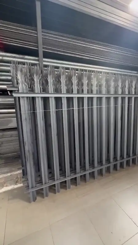 Palisade, stacked and ready