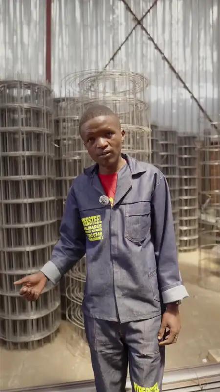 Lungisa on reinforcing mesh, 100 to 193